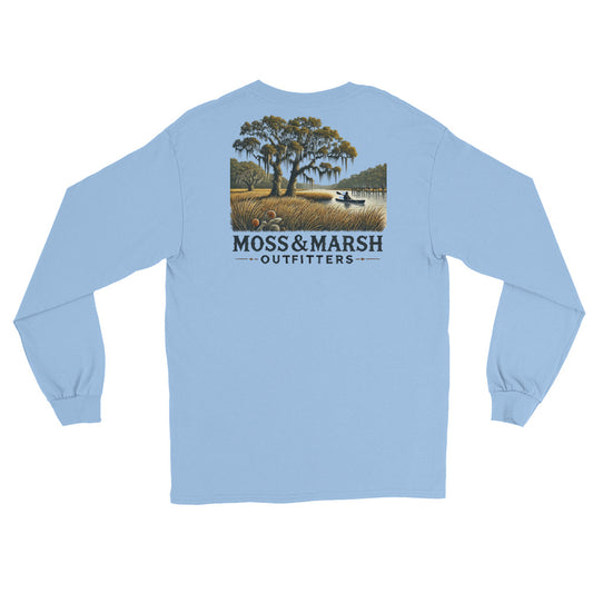 Kayaking on the White Chimney River Men’s Long Sleeve T-Shirt