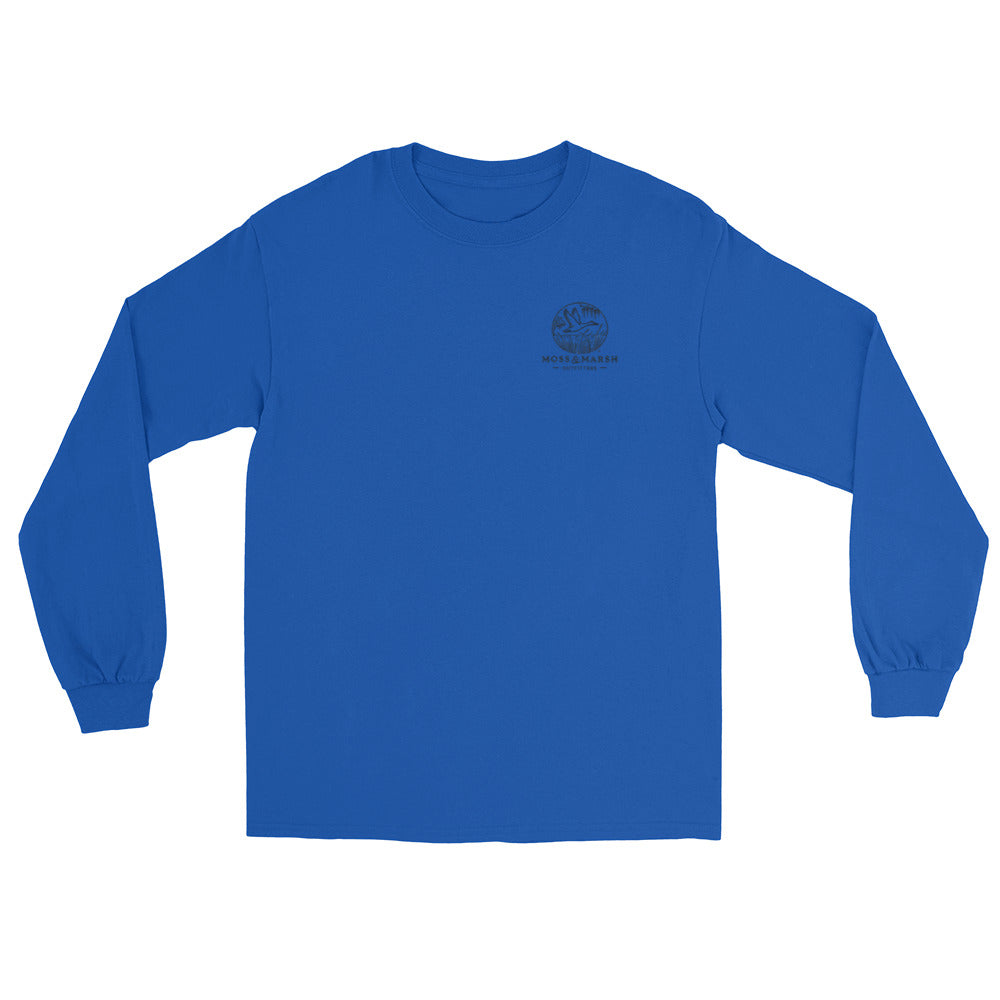 Fishing on Ossabaw Island-Men’s Long Sleeve T-Shirt
