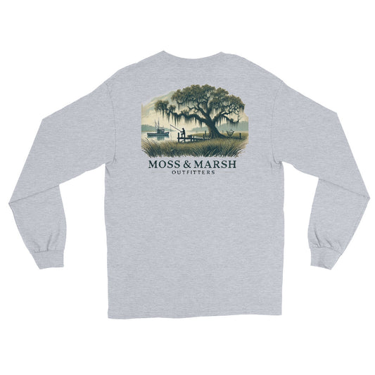 Fishing at Coopers Point Men’s Long Sleeve T-Shirt