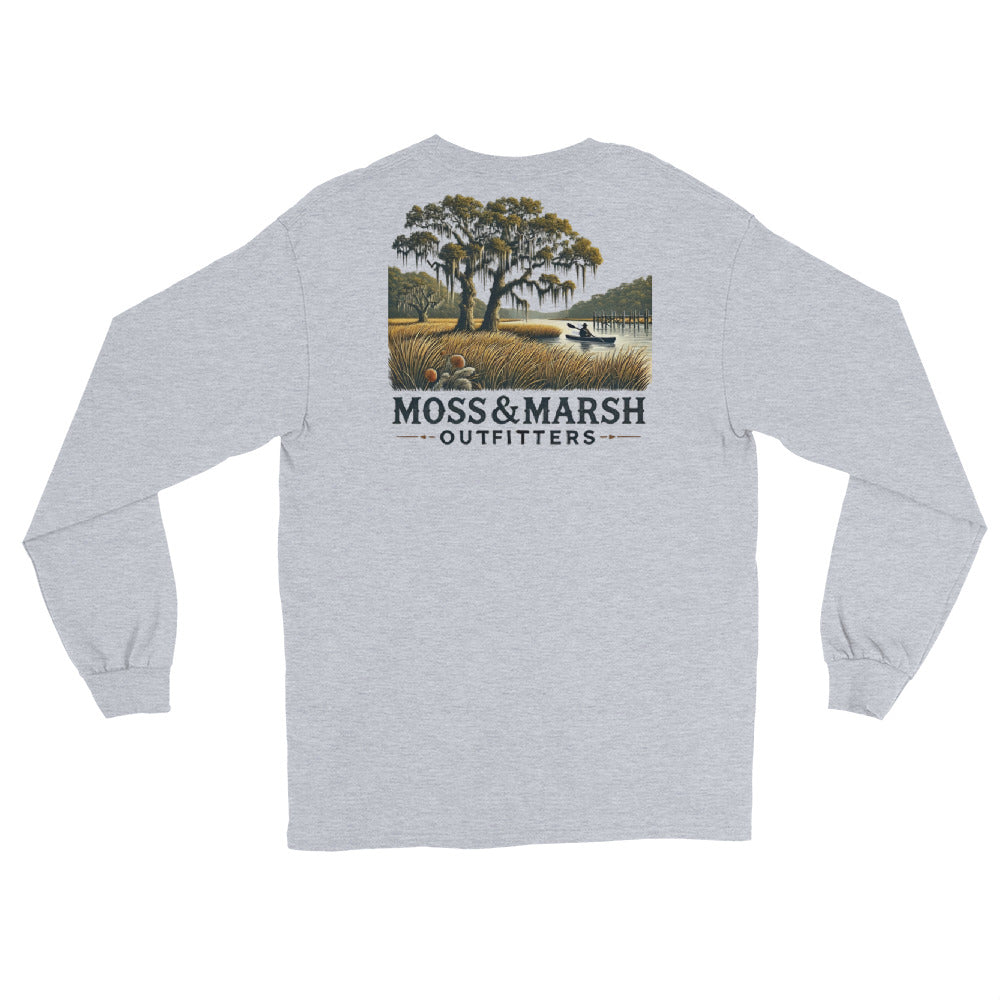 Kayaking on the White Chimney River Men’s Long Sleeve T-Shirt