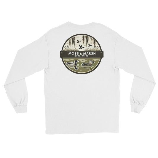 Belle Bluff Duck Hunting Men’s Long Sleeve T-Shirt