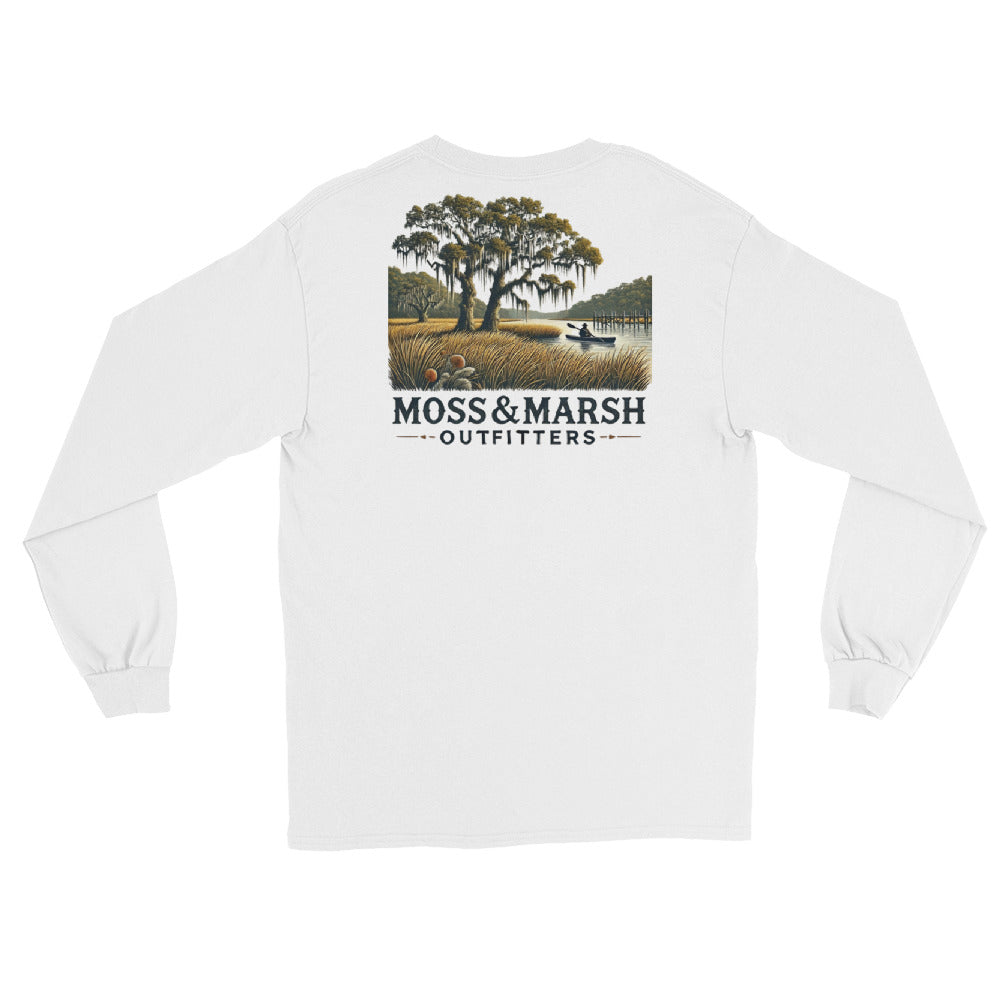 Kayaking on the White Chimney River Men’s Long Sleeve T-Shirt