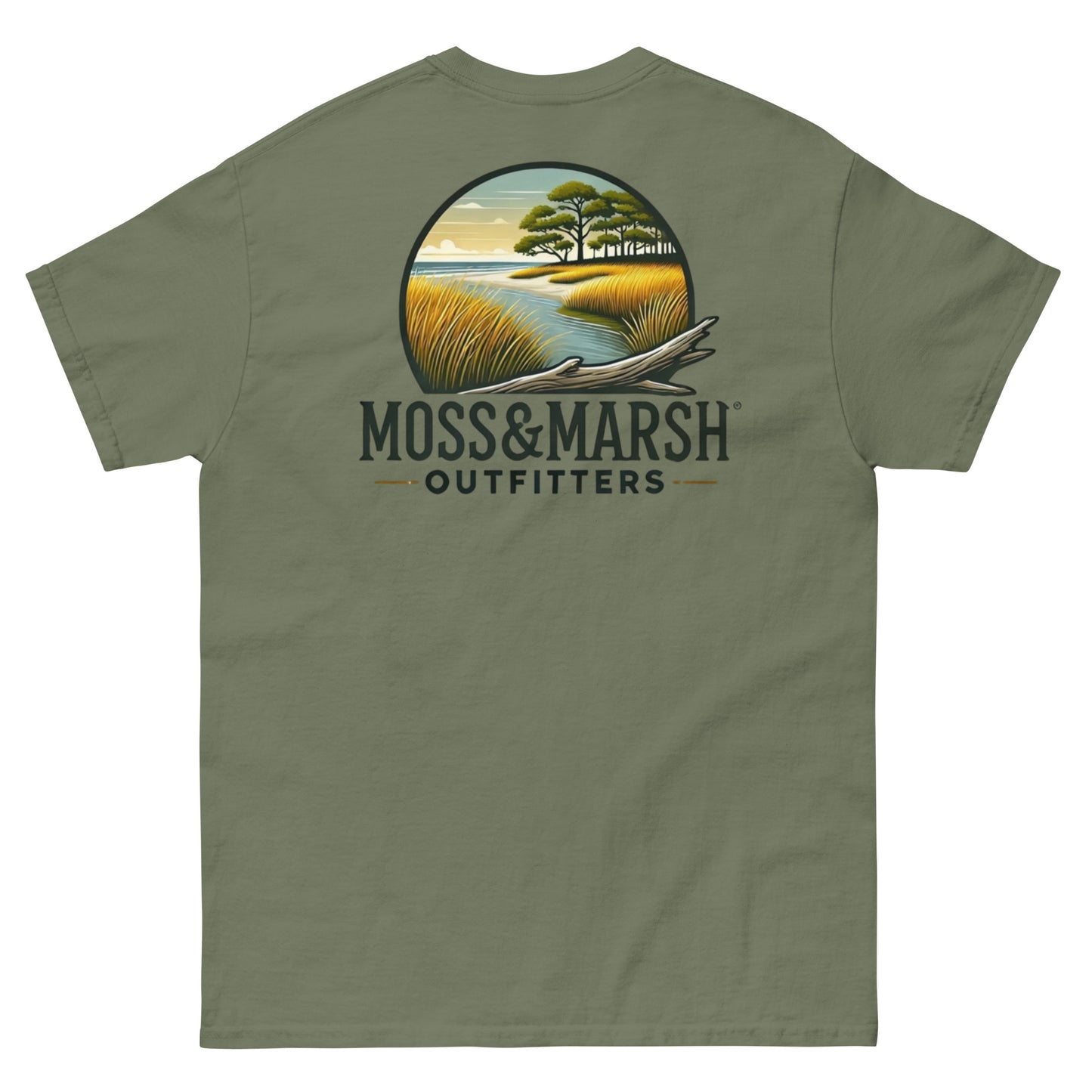 Southern Marsh at South Newport River T-Shirt