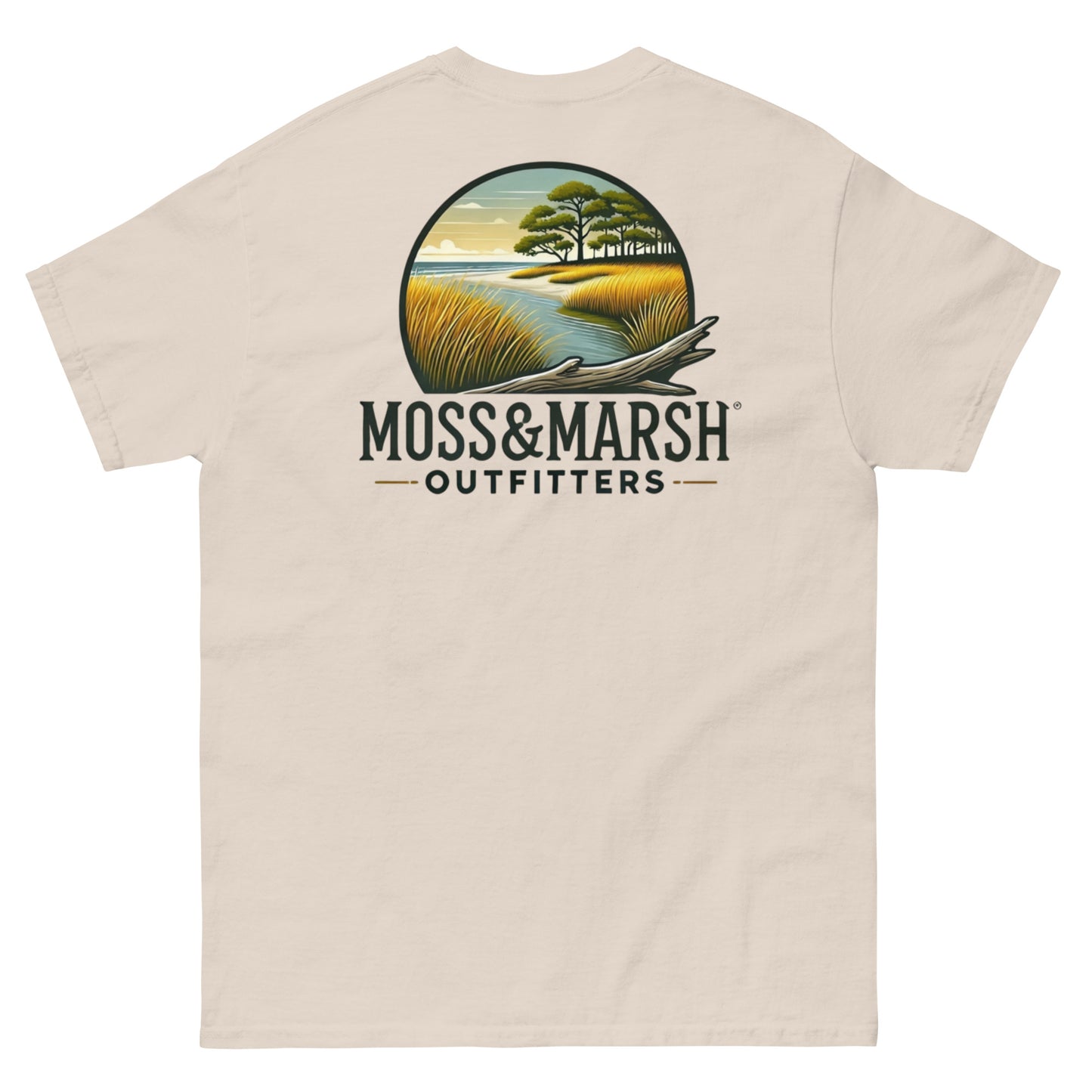 Southern Marsh at South Newport River T-Shirt