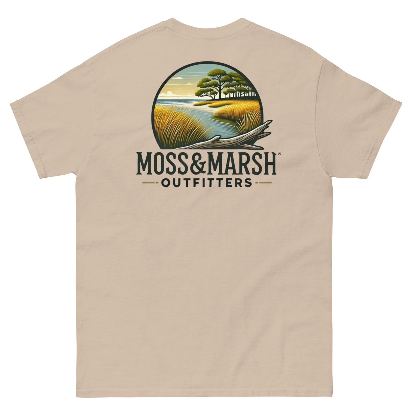 Southern Marsh at South Newport River T-Shirt