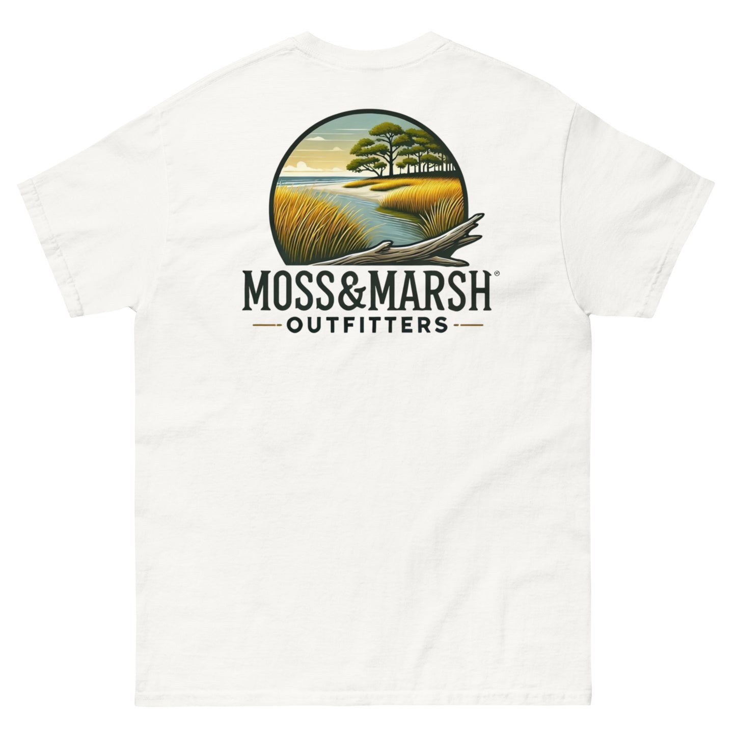 Southern Marsh at South Newport River T-Shirt