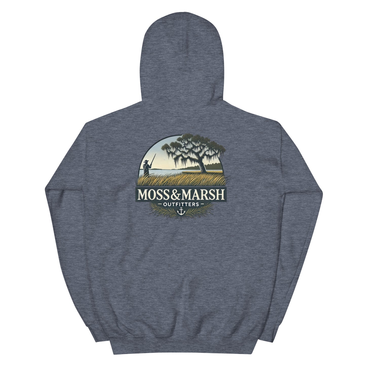 Fishing on Blackbeard Island Hoodie
