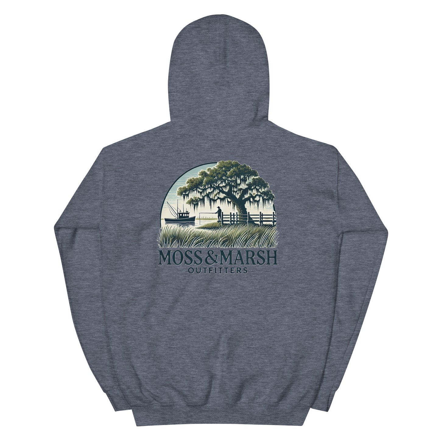 Fishing at Pelican Point Hoodie