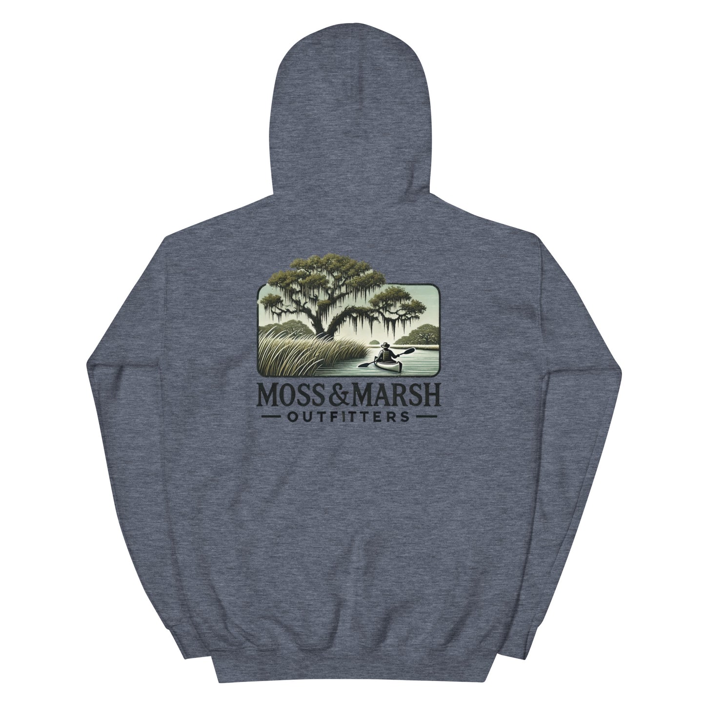 Kayaking at Wolf Island Hoodie