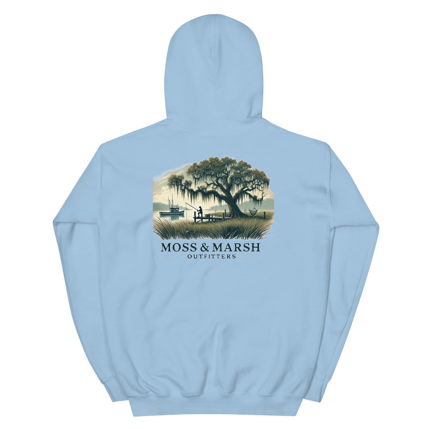 Fishing at Coopers Point Hoodie