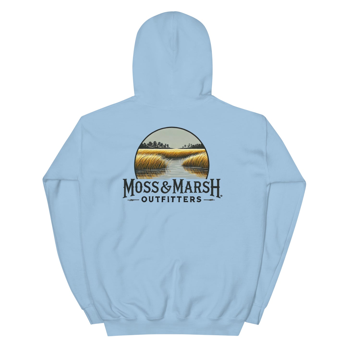 Southern Marsh at Jones Creek Hoodie