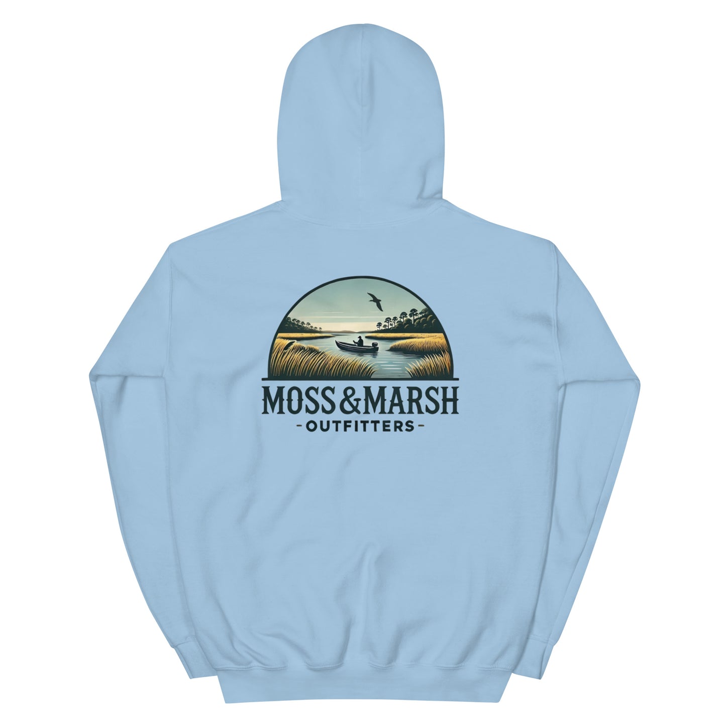 Fishing on Ossabaw Island Hoodie