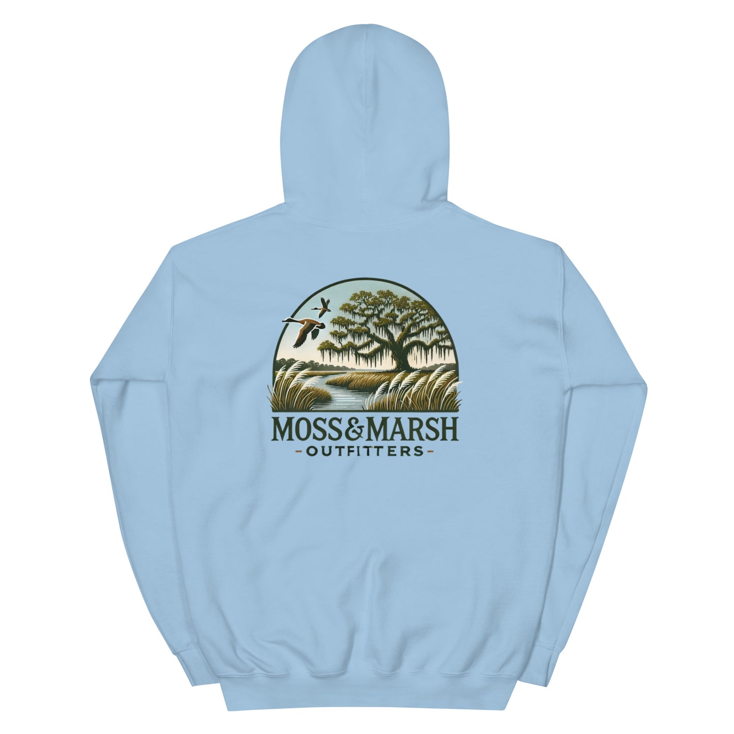 Southern Marsh at Sutherland Bluff Hoodie