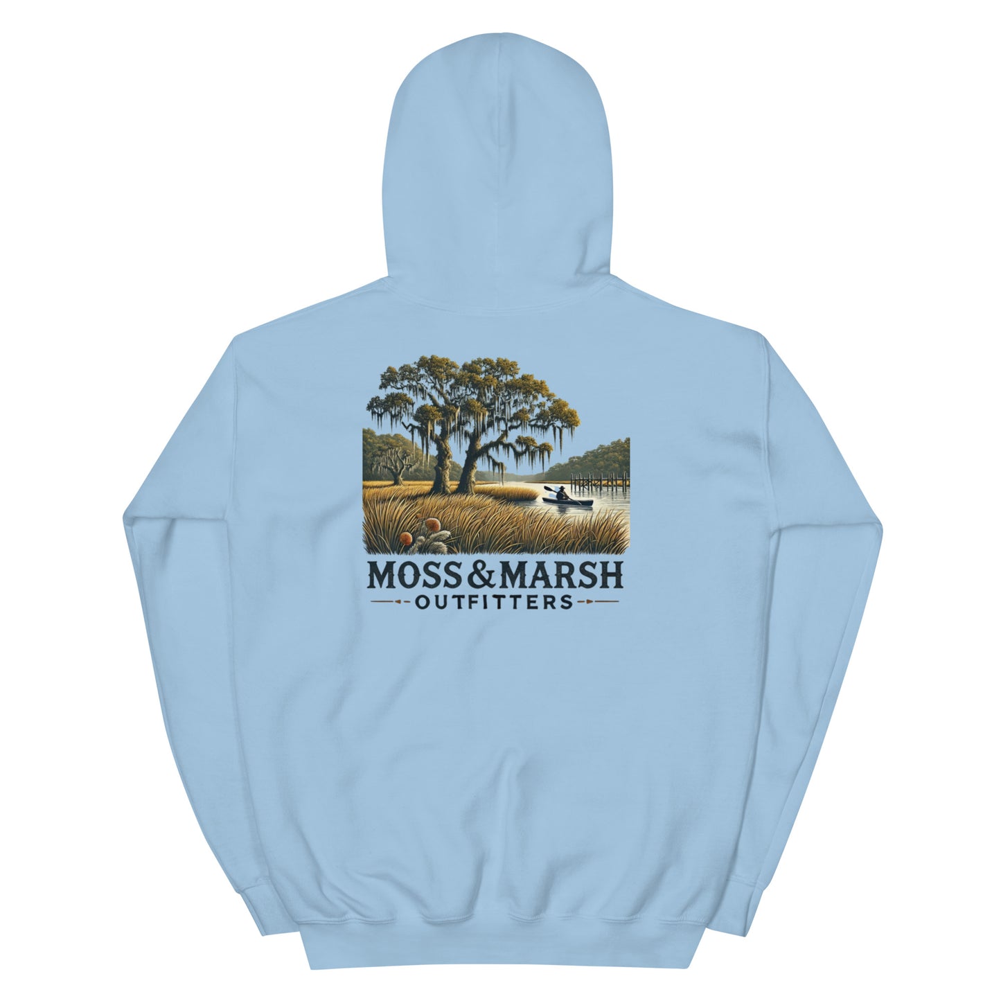 Kayaking on the White Chimney River Hoodie