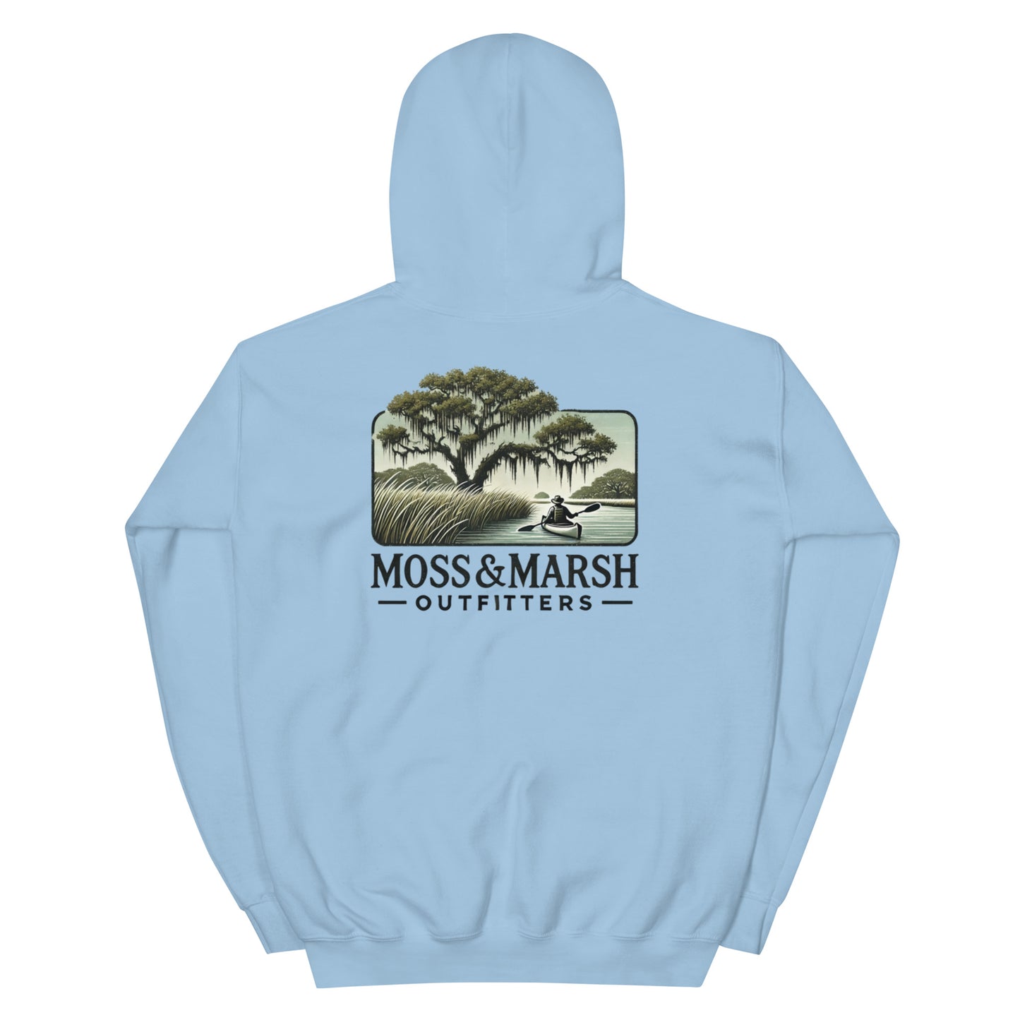 Kayaking at Wolf Island Hoodie