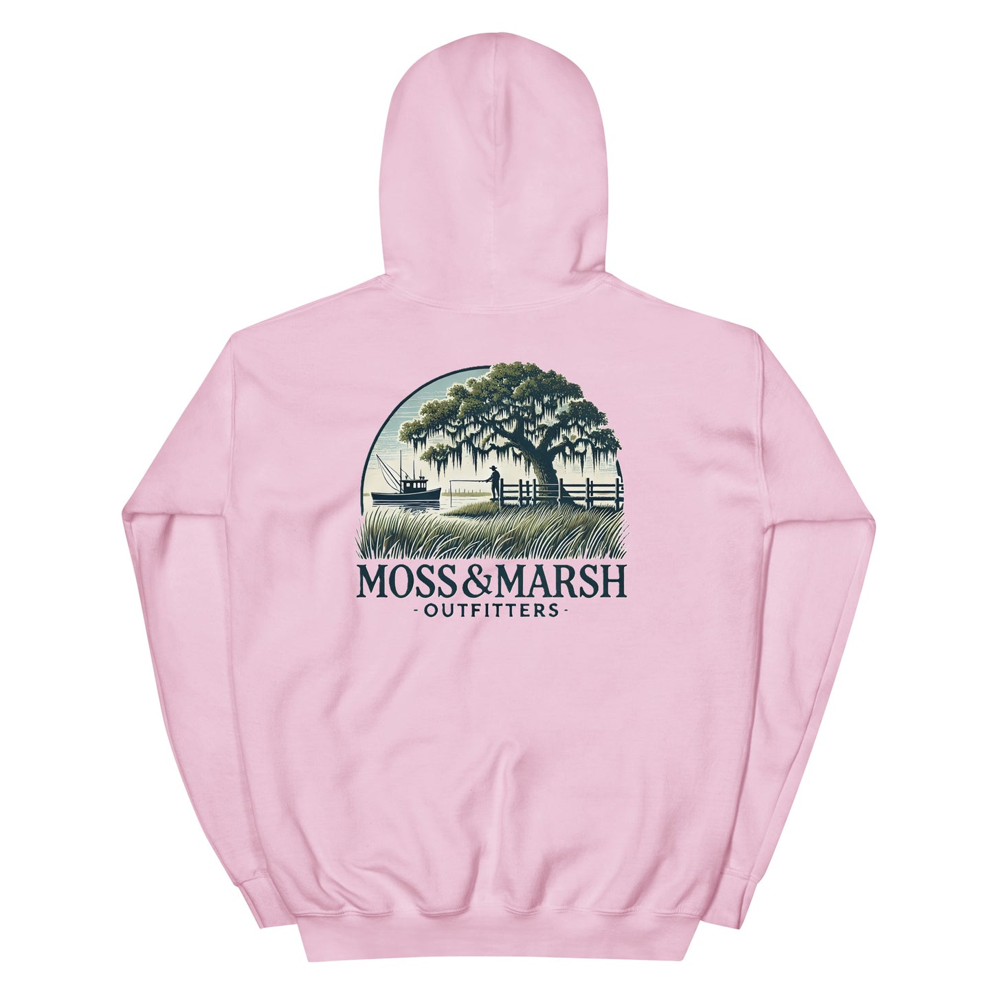 Fishing at Pelican Point Hoodie