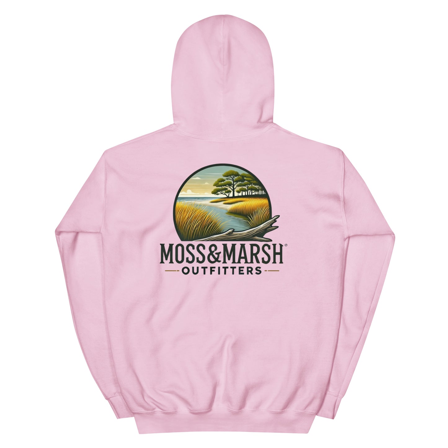 Southern Marsh at South Newport River Hoodie