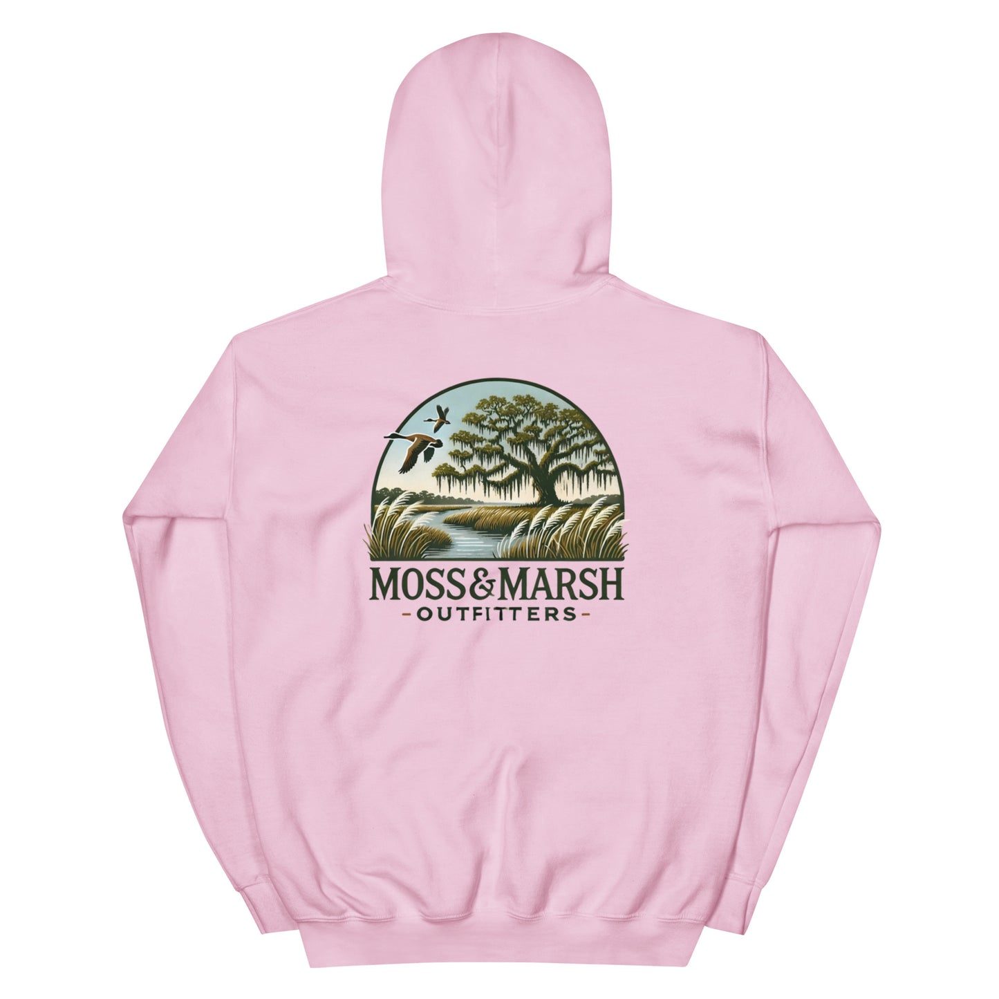 Southern Marsh at Sutherland Bluff Hoodie