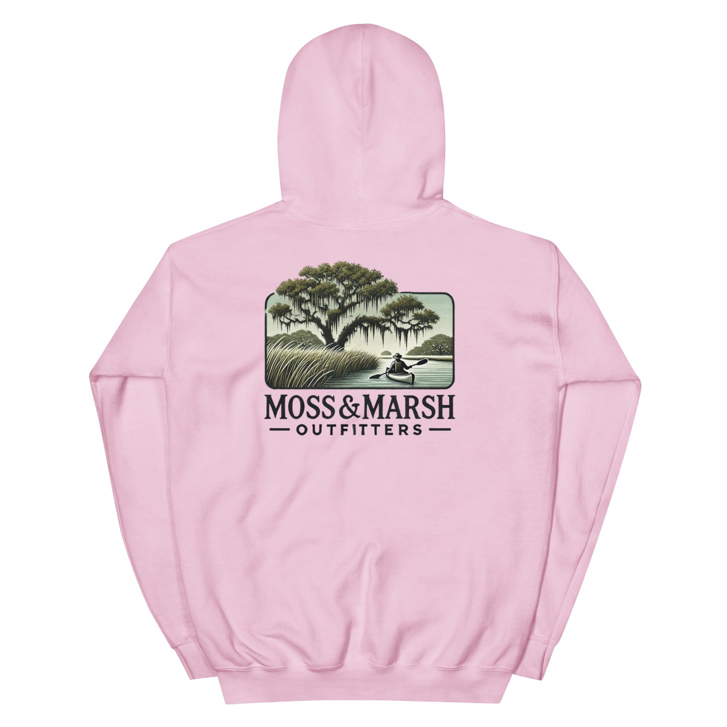 Kayaking at Wolf Island Hoodie