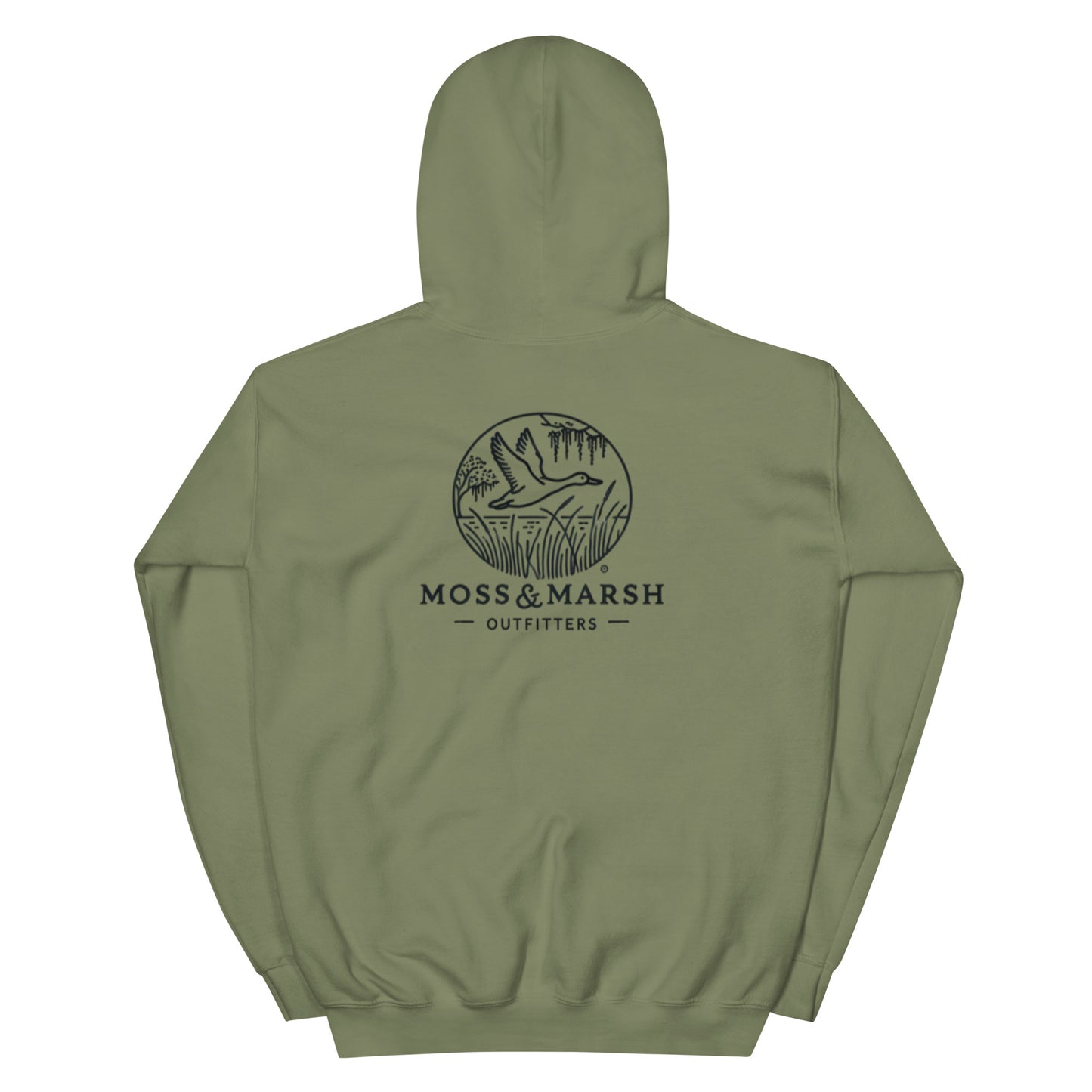 Moss & Marsh Outfitters Logo Hoodie