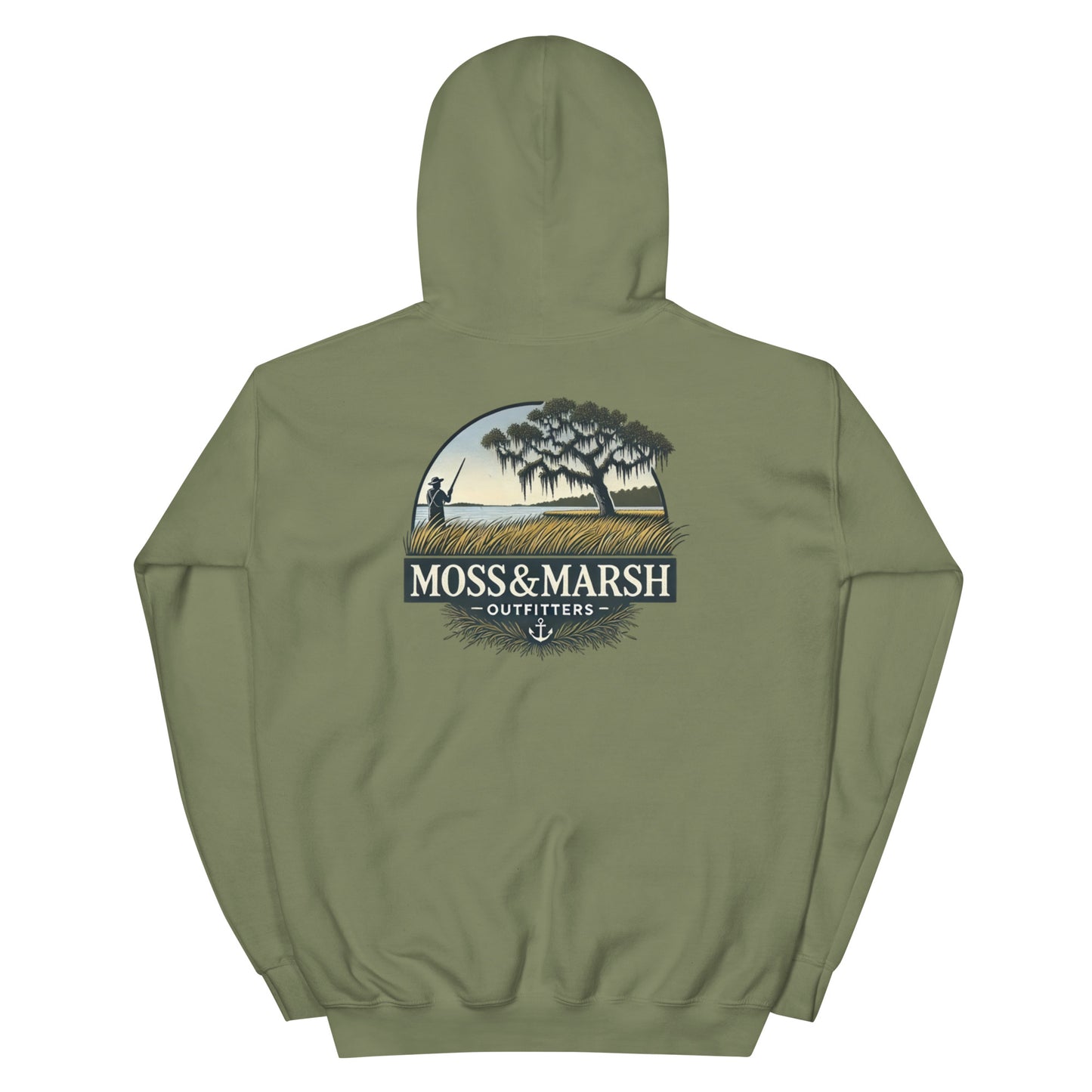 Fishing on Blackbeard Island Hoodie