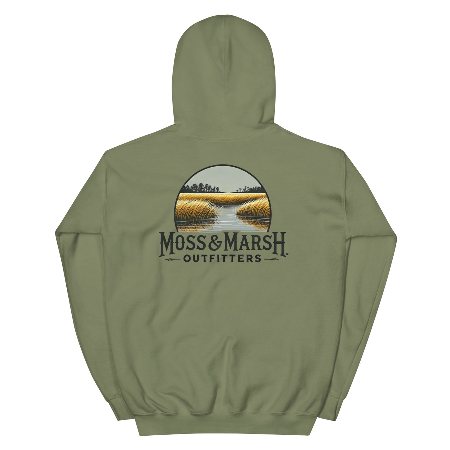 Southern Marsh at Jones Creek Hoodie