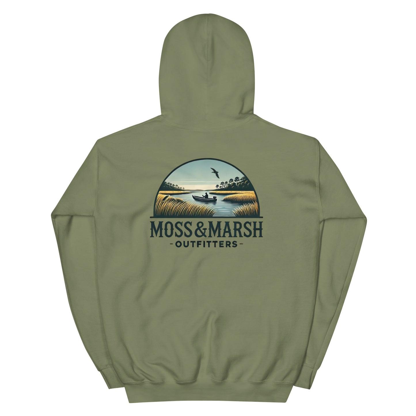 Fishing on Ossabaw Island Hoodie