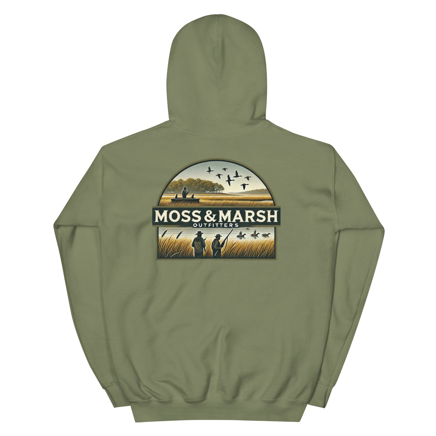 Duck Hunting at Pico Island Hoodie