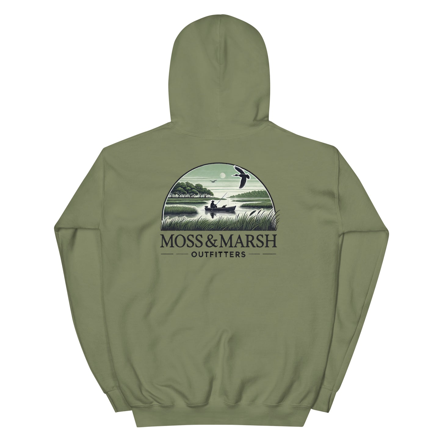 Fishing on Yellow Bluff River Hoodie