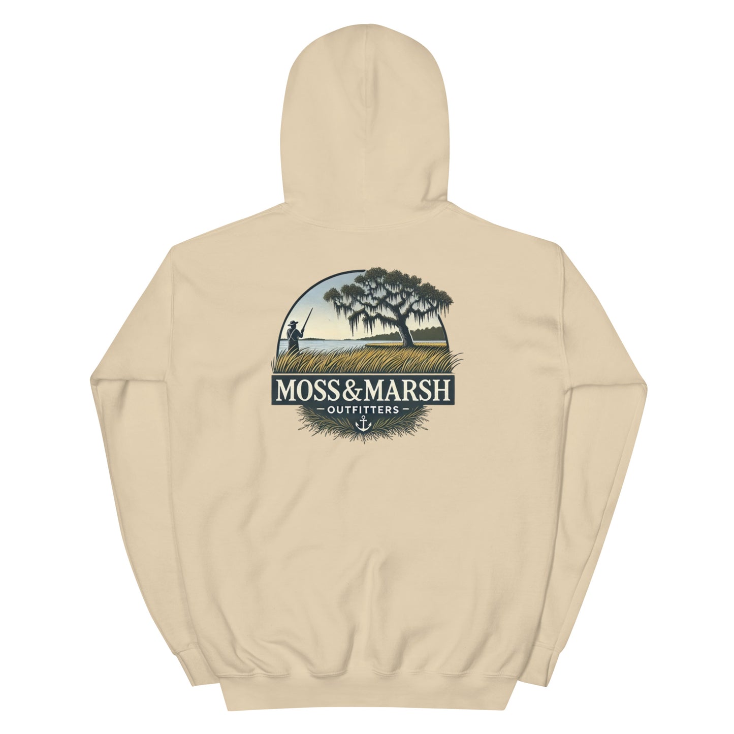 Fishing on Blackbeard Island Hoodie