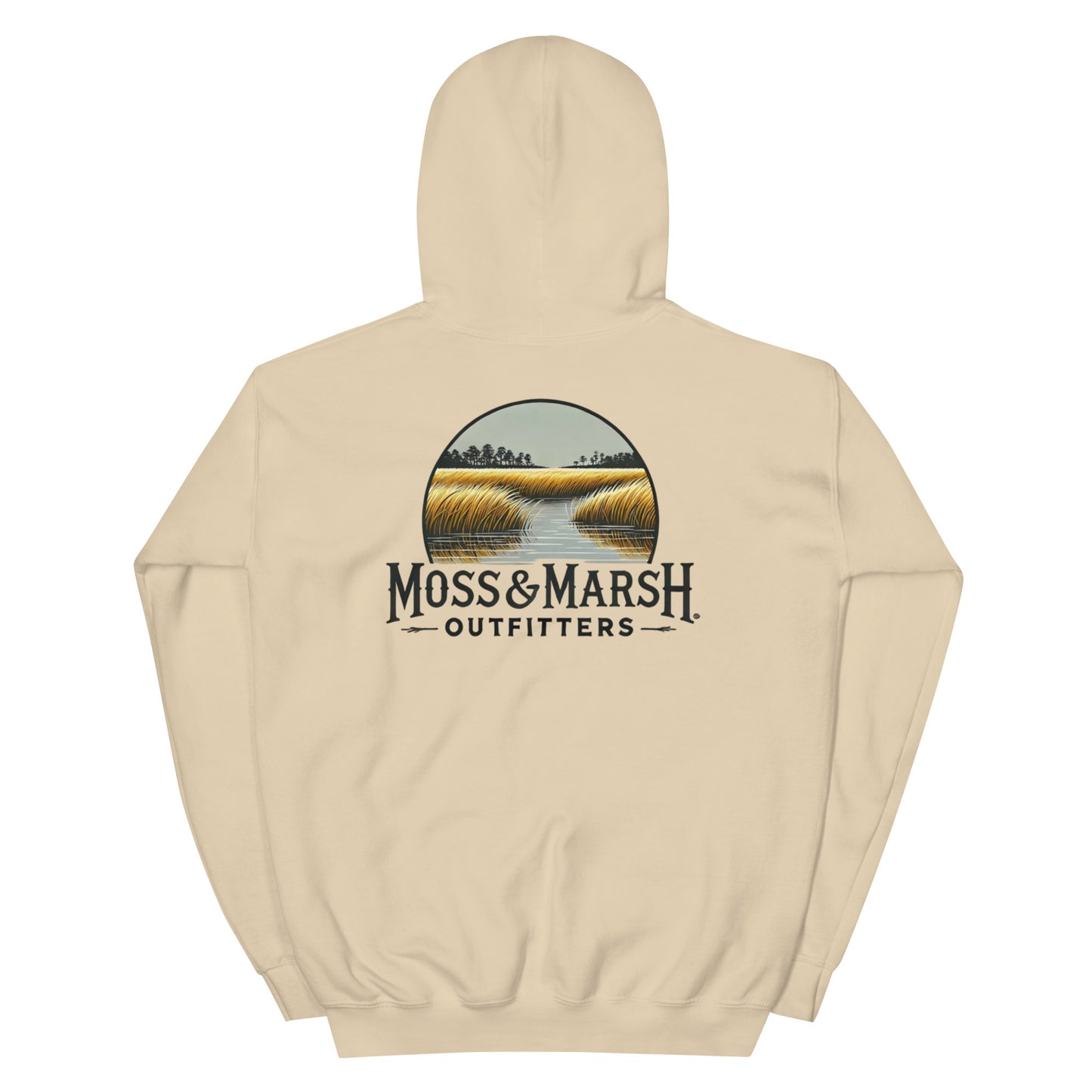 Southern Marsh at Jones Creek Hoodie