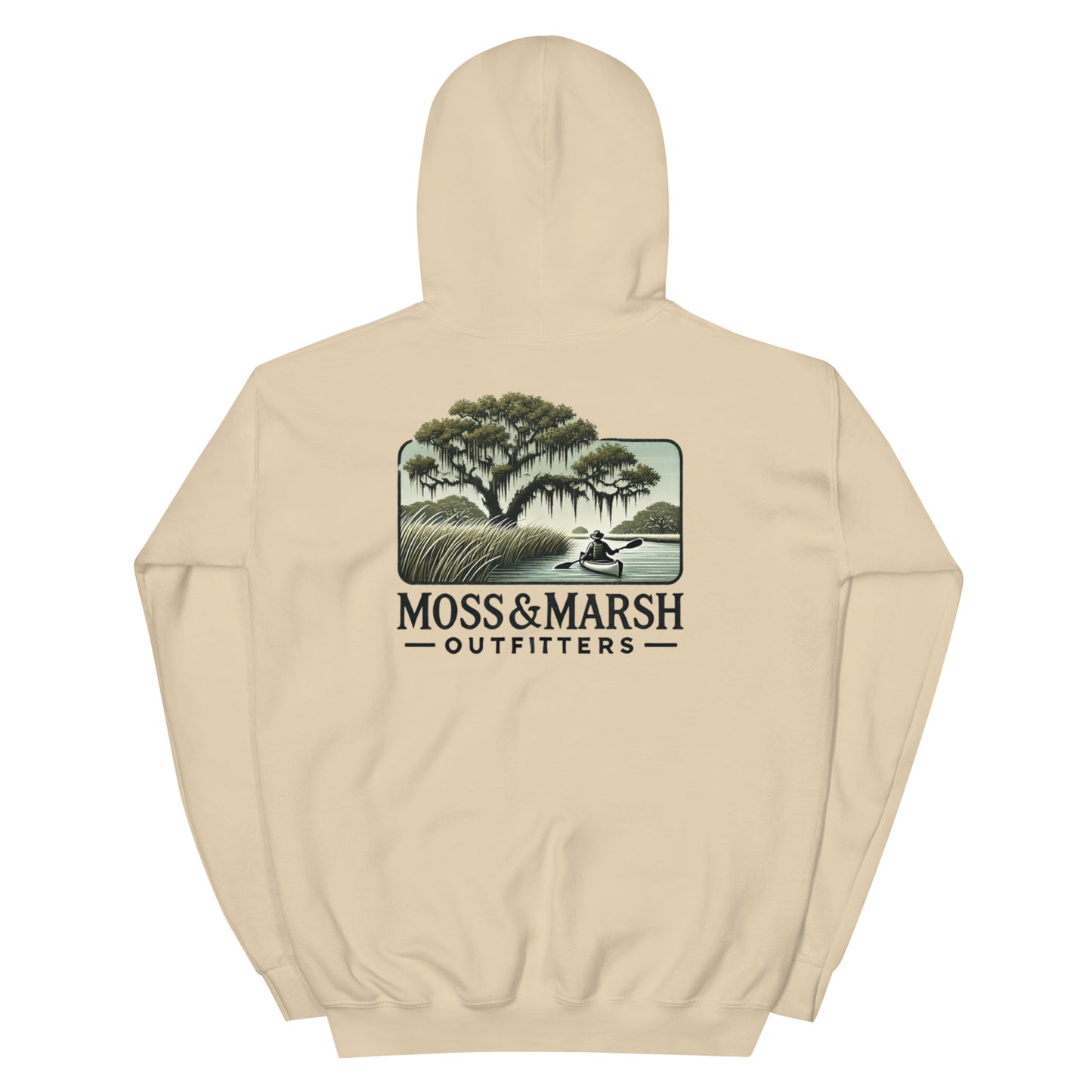 Kayaking at Wolf Island Hoodie