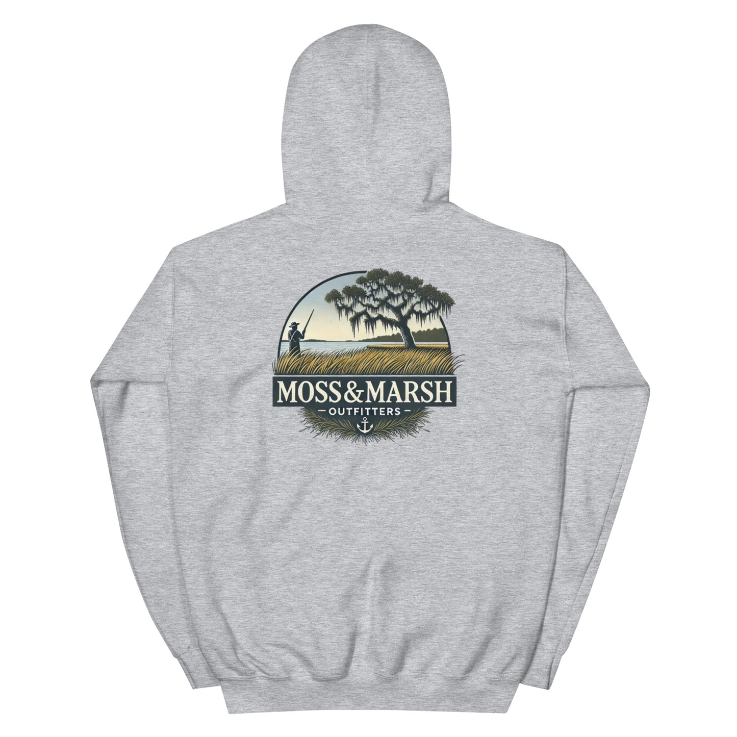 Fishing on Blackbeard Island Hoodie