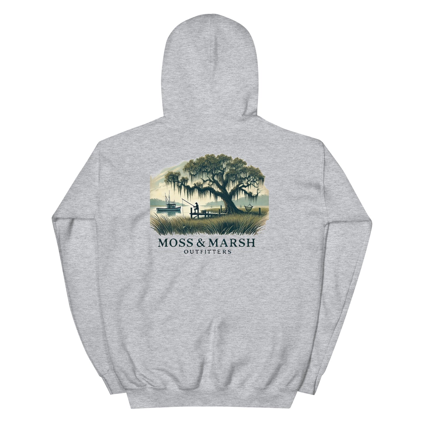 Fishing at Coopers Point Hoodie