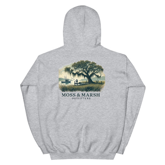 Fishing at Coopers Point Hoodie