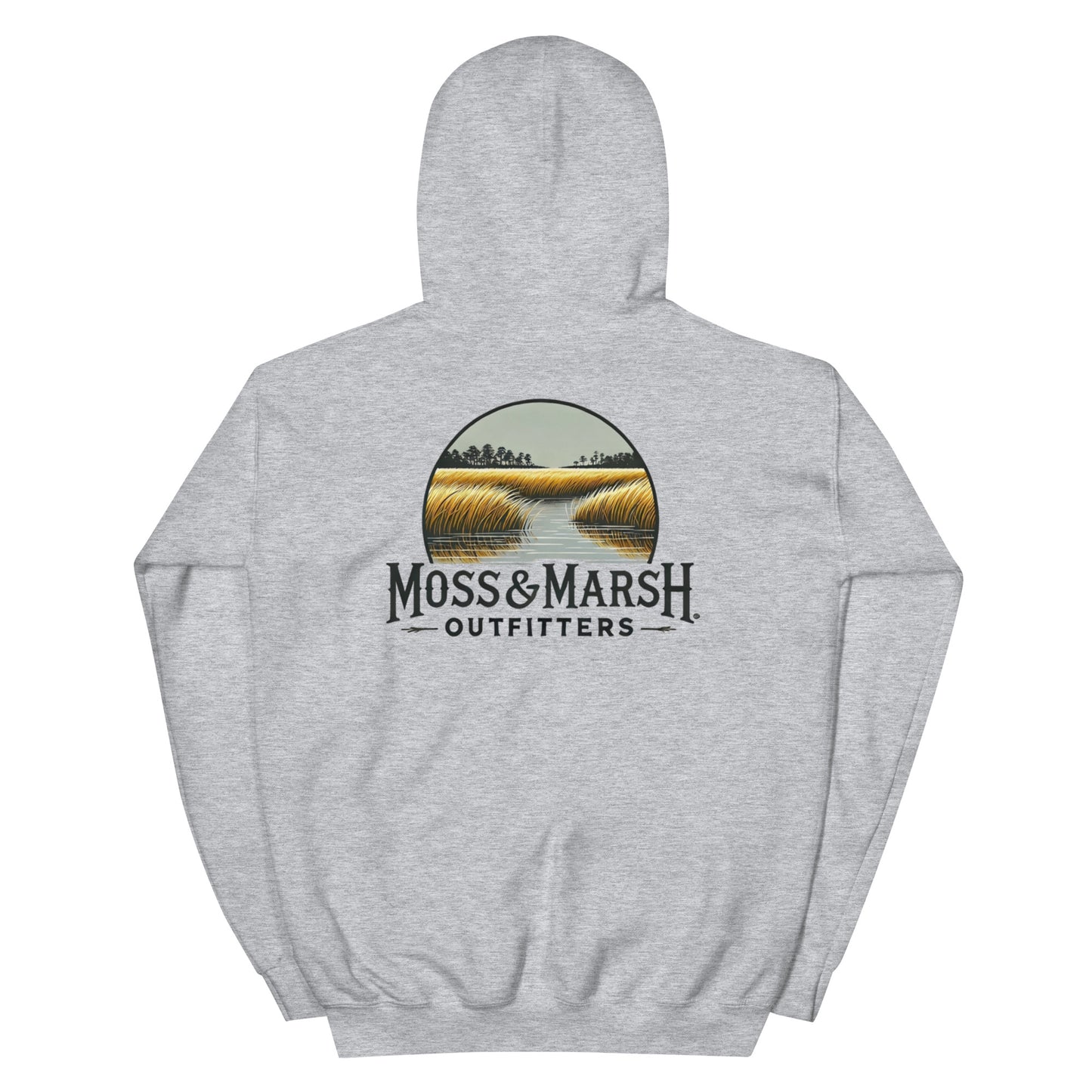 Southern Marsh at Jones Creek Hoodie