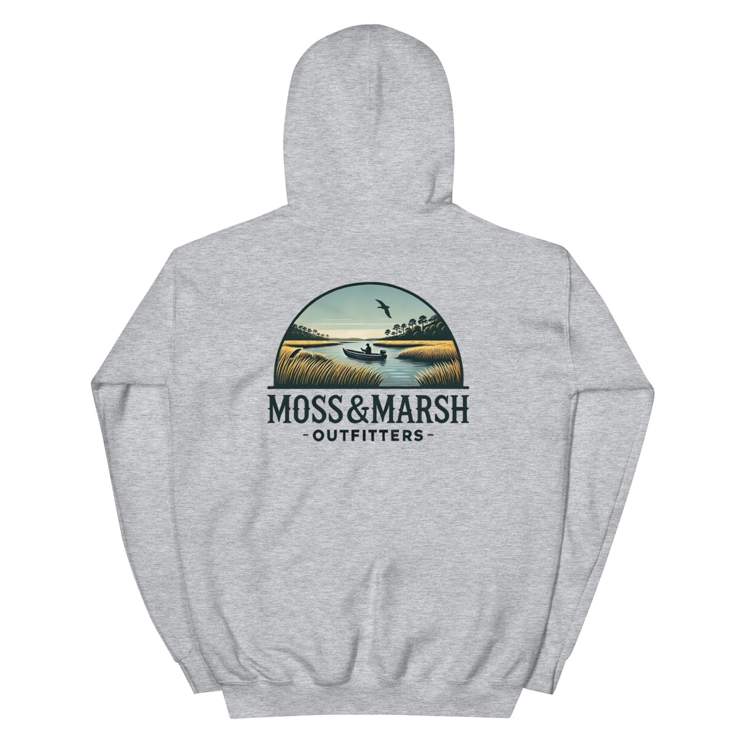 Fishing on Ossabaw Island Hoodie