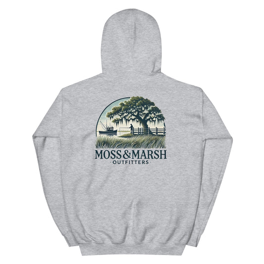 Fishing at Pelican Point Hoodie