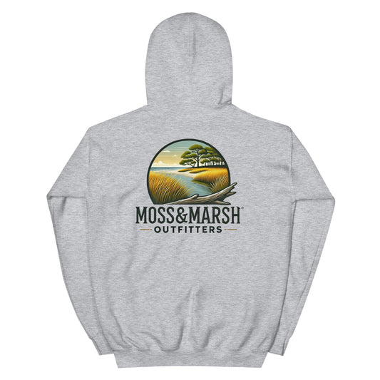 Southern Marsh at South Newport River Hoodie