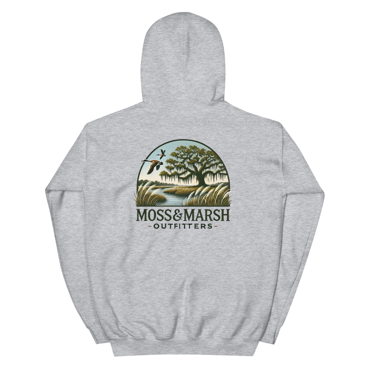 Southern Marsh at Sutherland Bluff Hoodie