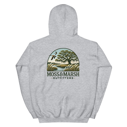 Southern Marsh at Sutherland Bluff Hoodie