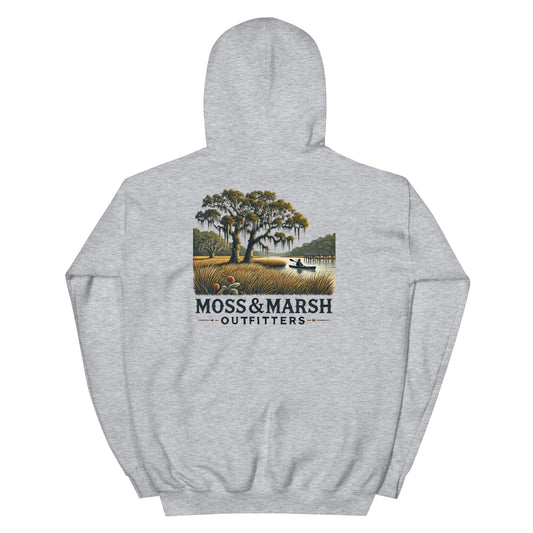 Kayaking on the White Chimney River Hoodie