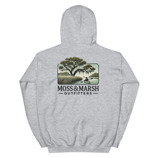 Kayaking at Wolf Island Hoodie