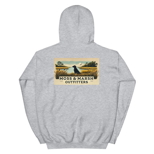Black Lab Duck Hunting Hoodie