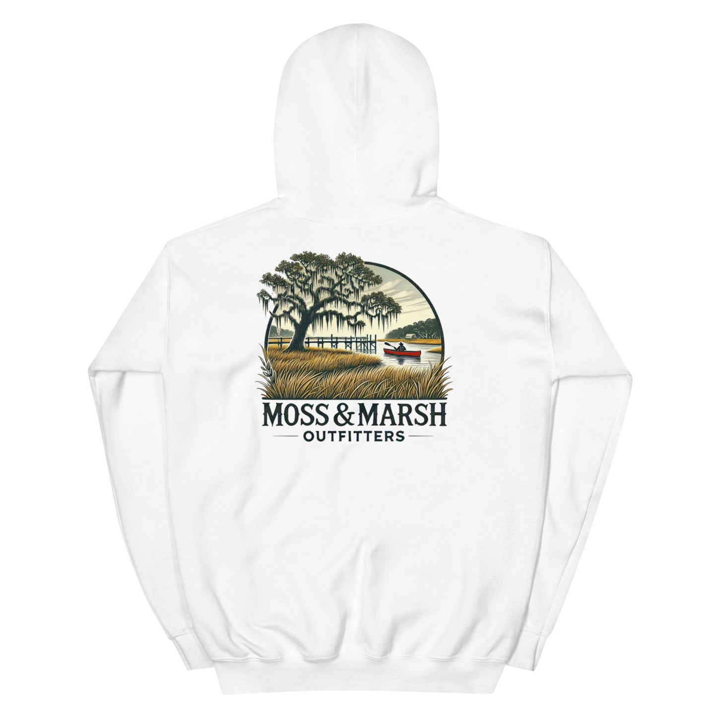 Canoeing on the Shellbluff River Hoodie