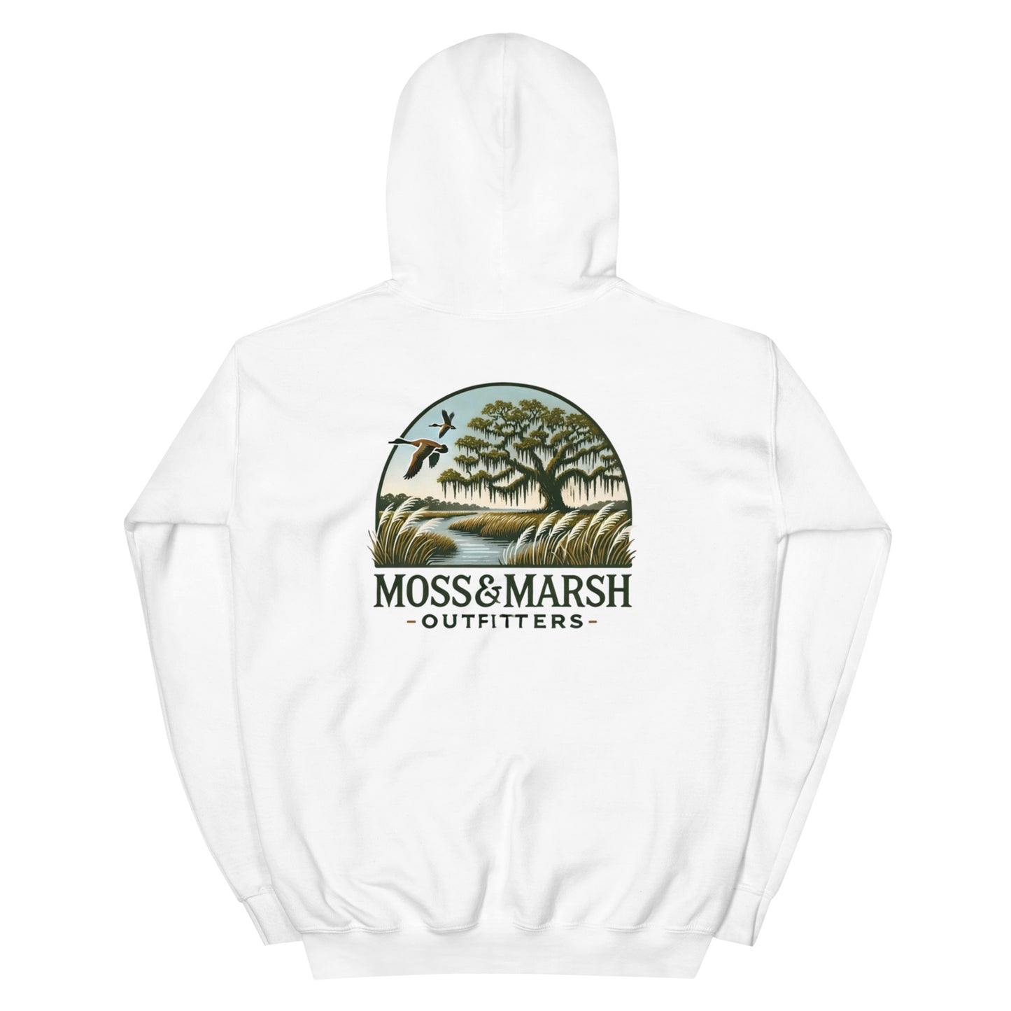Southern Marsh at Sutherland Bluff Hoodie