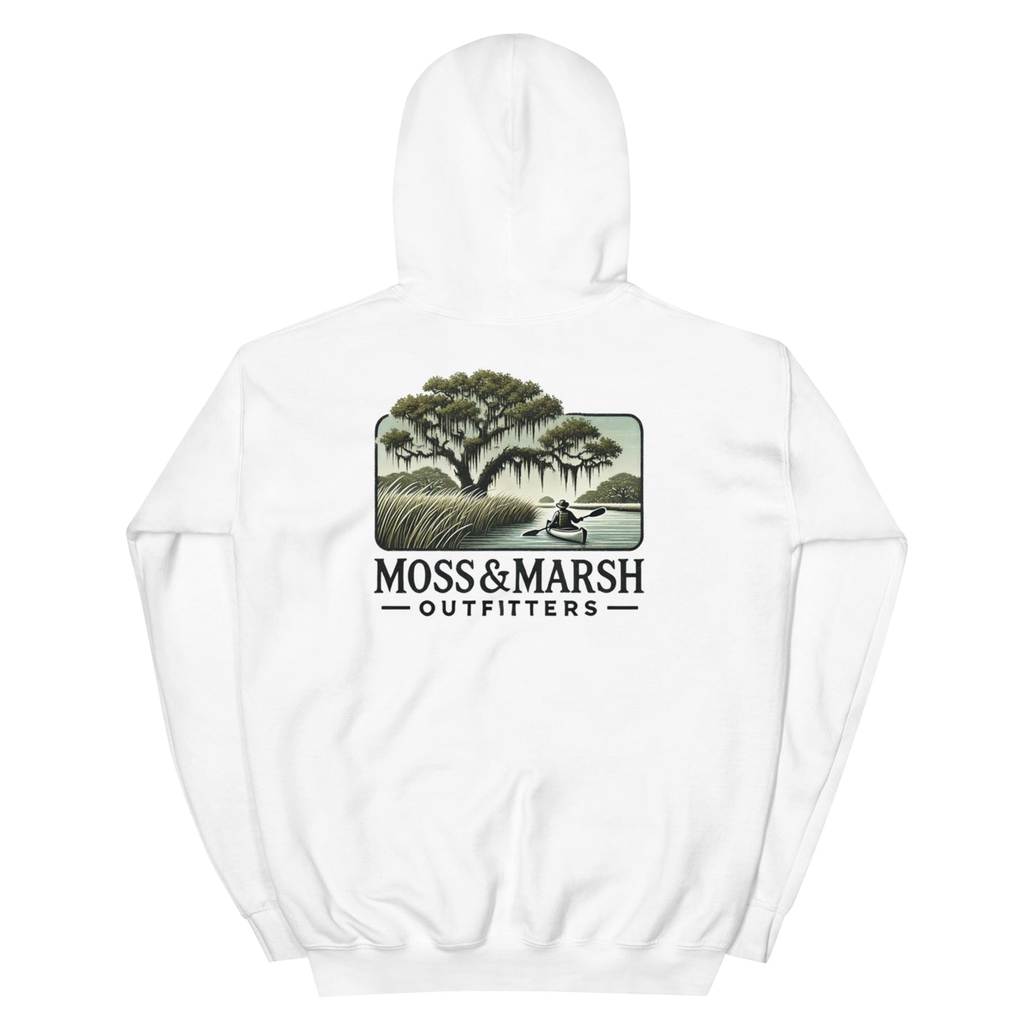 Kayaking at Wolf Island Hoodie