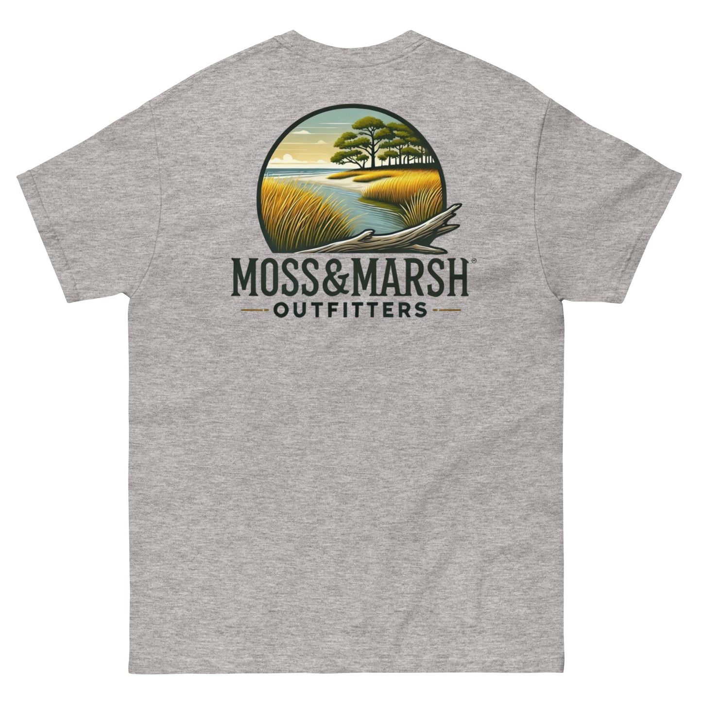 Southern Marsh at South Newport River T-Shirt
