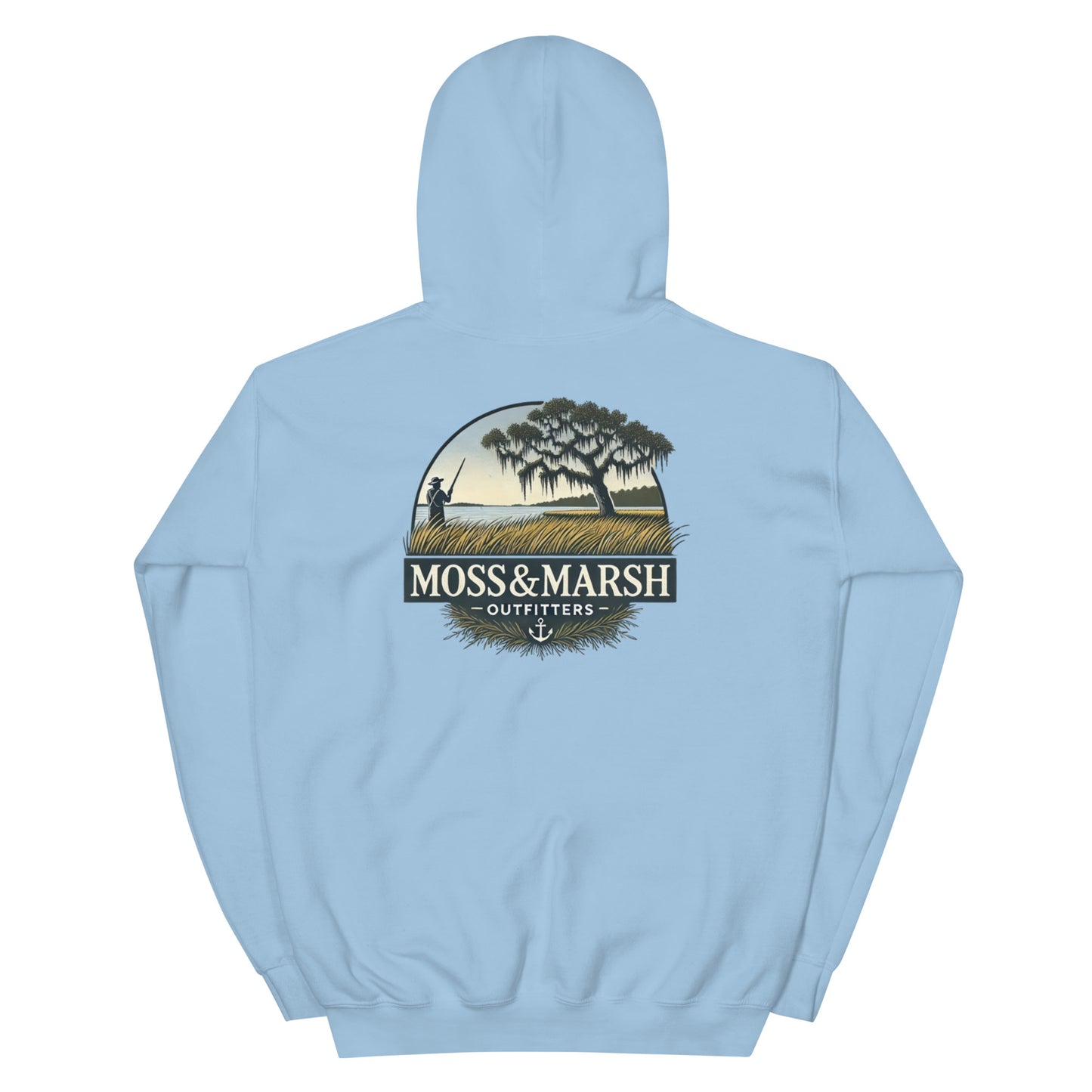 Fishing on Blackbeard Island Hoodie